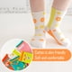 thumbnail image 4 of 5 pares de calcetines antideslizantes de tubo medio Princess en un lindo estilo, 4 of 6