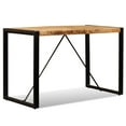 thumbnail image 4 of vidaXL Dining Table Solid Rough Mango Wood 47.2", 4 of 12