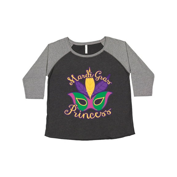 Inktastic Mardi Gras Princess Women's Plus Size T-Shirt