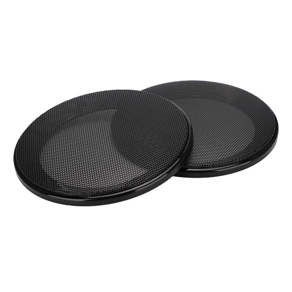 Herwey 2PCS 4inch Speaker Loudspeaker Protective Cover Cold Rolled Steel + ABS Speaker Decoration, Speaker Cover, Loudspeaker Decoration