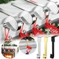 thumbnail image 1 of Wal-mart Deals Viflosae Christmas Blanket,Metal Christmas Stocking Rack, Chimney Multi-purpose Hook, Christmas Household Items Top School picks on Rollback, 1 of 3