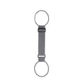 thumbnail image 2 of Luggage Strap Bungee – Elastic Connector for Rolling Suitcase, 25.2" x 2.4", Hands Free Travel Accessory, Gray, 2 of 5