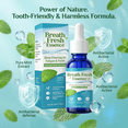 thumbnail image 4 of Bad Breath Treatment for Adults, Bad Breath Treatment with Long-Lasting Protection for Dry Mouth & Halitosis, Travel Size 30ml Peppermint, 4 of 8