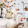 thumbnail image 2 of Halloween Pillow Covers 18x18 Set of 4 Happy Fall Pumpkin Halloween Pillows Decorative Autumn Thanksgiving Quotes Thankful Grateful Blessed Throw Pillows Cushion Case Farmhouse Decorations F015-18, 2 of 6