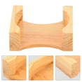 thumbnail image 2 of Eease Bamboo Coaster Holder for Desk or Table, 2 of 6