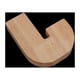 thumbnail image 4 of Hucha de madera/bambú con forma de letras en inglés, caja de almacenamiento para guardar monedas, maceta para dinero, regalo para niños, 4 of 8