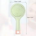 thumbnail image 2 of 1 Pc Women Comfortable Airbag Hair Comb for Straight Curly Thick Hair Green ABS TPR, 2 of 6