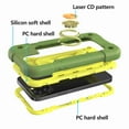 thumbnail image 5 of Dteck For iPhone 12 Pro Max Ring Stand Heavy Duty Slim Shockproof Hybrid Rugged Drop Protective Cover, Avocado, 5 of 8