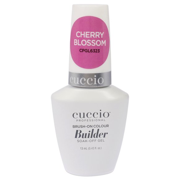 Esmalte de uñas Cuccio Pro Brush-On Color Builder Soak Off Gel Flor de cerezo 0.43 oz