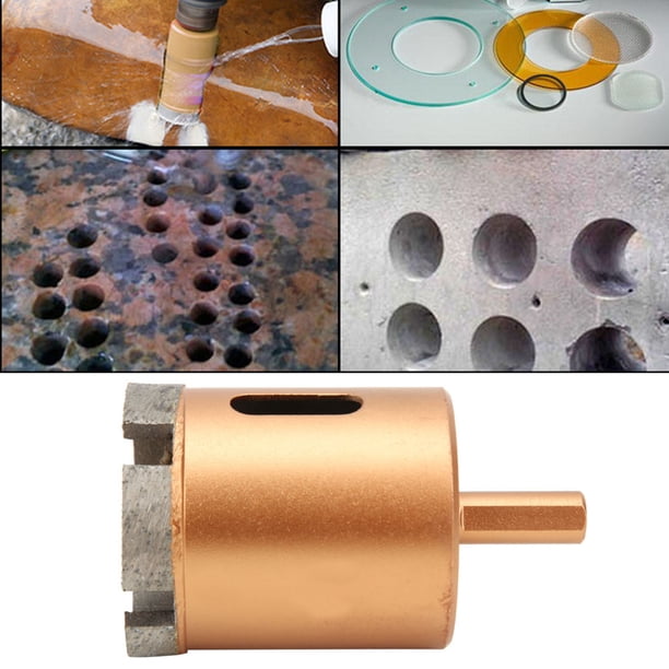 Herramientas Manuales Sierra Perforadora Para Azulejos De Cerámica Abridor De Agujeros Para Azulejos Para Azulejos Vidrio Azulejo Vitrificado Mármol Granito