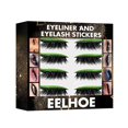 thumbnail image 1 of Eelhoe - Pasta para pestañas y sombras de ojos autoadhesivas, 7 colores, delineador con purpurina, sin pegamento, autoadhesiva, para maquillaje de ojos, color verde, 1 of 5