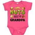 thumbnail image 3 of Inktastic Nuts About My Grandpa Peanut, Almond, Pistachio Boys or Girls Baby Bodysuit, 3 of 5