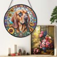 thumbnail image 6 of 89Bloom Bloodhound Window Hanging Stained Glass, Bloodhound Suncatchers for Windows Stained Glass, Stained Glass Dog suncatcher, Dog Stained Glass, 6 of 8