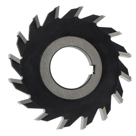 

Octpeak Milling Cutter 16 Teeth Milling Cutter High Speed Steel Face Mill Disc For Plane Processing 80mm Diameter Face Milling Cutter