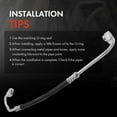 thumbnail image 6 of A-Premium A/C Liquid Line Hose Assembly Compatible with Ford Edge 2015-2018 3.5L, Lincoln MKX 2016-2018 3.7L, Condenser to Evap, Without Orifice Tube, 6 of 8
