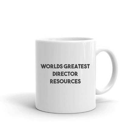 

Worlds Greatest Director Resources Ceramic Dishwasher And Microwave Safe Mug By Undefined Gifts