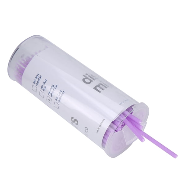 Cepillo aplicador desechable, 100 piezas Cepillo dental Cepillo aplicador dental desechable Cepillo aplicador micro oral Funcionamiento suave