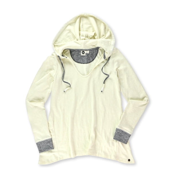 Sudadera con Capucha Roxy Pismo para Mujer, Roxy, Sudadera, Blanco Roto, Mediano