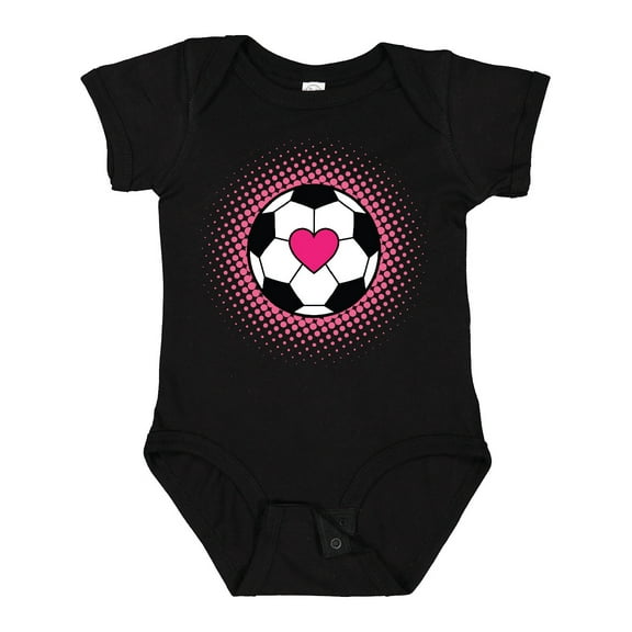 Inktastic Soccer Player Sports Lover Girls Baby Bodysuit