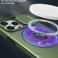 thumbnail image 5 of Ancove for iPhone 14 Rugged Case,[Compatible with Mag Safe] Magnetic Ring Holder Kickstand Shockproof Military Grade Drop Protection Phone Cover Case for Apple iPhone 14,Olivegreen, 5 of 6