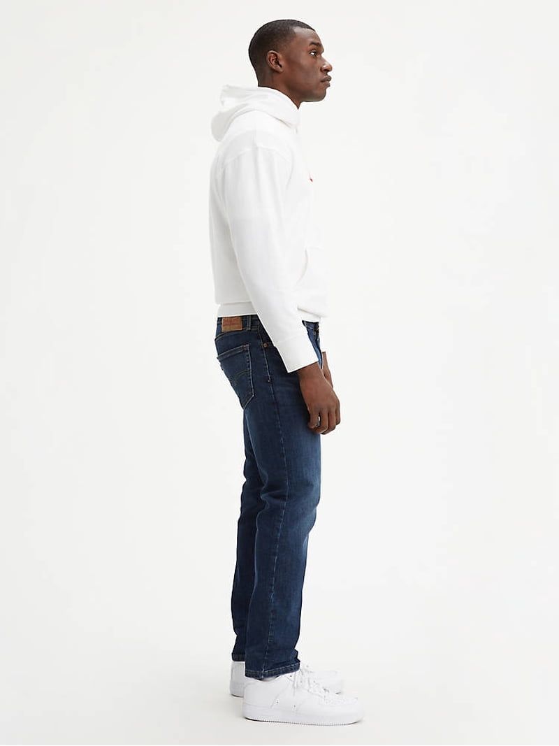 Levi's PANDA DARK WASH Men's 502 Stretch Flex Taper Fit Jeans