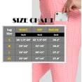 thumbnail image 6 of VASLANDA Women's High Waist Honeycomb Textured Yoga Pants with Pockets Tummy Control Ruched Butt Lifting Stretchy Workout Push Up Leggings Booty Scrunch Tights, 6 of 6
