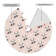 thumbnail image 2 of Sikiie Cute Panda 30-48 inches {designName} Print Christmas Tree Skirt Snowman Xmas Tree Skirt with Edge Christmas Decorations for Holiday Party36", 2 of 7