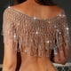thumbnail image 3 of Cadena de cuerpo de imitación Hugo Moda elegante para chicas de fiesta Estilo ovalado, 3 of 10