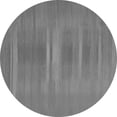 thumbnail image 1 of Ahgly Company Indoor Round Abstract Gray Contemporary Area Rugs, 3' Round, 1 of 1
