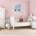thumbnail image 2 of Dream Big Little One Cute Cartoon Silhouette Watercolor Wall Decor Wall Art Sticker Designs Vinyl Stickers For Home House Walls Rooms Windows Bedroom Decoration Size (26x26 inch), 2 of 3