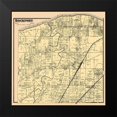 thumbnail image 2 of Titus 15x15 Black Modern Framed Museum Art Print Titled - Rockport Ohio Landowner - Titus 1876, 2 of 5