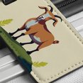 thumbnail image 6 of Goat Standing Faux Leather Travel Luggage Tag, 6 of 7
