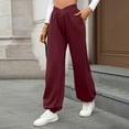thumbnail image 3 of Women’s Wide Leg Pants with Pockets High Waist Loose Casual Trousers Business Work Casual Pants 2025, 3 of 7