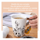 thumbnail image 3 of Taza De Café Con Diseño De Asa Guitarra Y Cuchara Guitarra BLANCO, 3 of 5