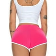 thumbnail image 3 of Gibobby Falda Shorts Mujer Pantalones cortos deportivos de yoga ajustados elásticos sexys a la moda con bloques de color para mujer(Rosa, XXL), 3 of 5