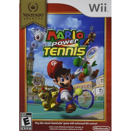 Mario Power Tennis by Nintendo for Nintendo Wii, Physical Sports Game, Parental Controls, 4 Offline Players