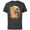 Charcoal, variant on The Lion King 90s Nala - Short Sleeve Cotton T-Shirt for Adults -Customized-Natural