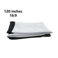 thumbnail image 3 of Foldable Anti-light Projection Screen Portable Theater HD Projector Curtain Party Video Movie Playing for Bedroom Indoor 120inch Type 1, 3 of 7