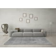 thumbnail image 3 of Ahgly Company Indoor Round Oriental Gray Industrial Area Rugs, 8' Round, 3 of 4
