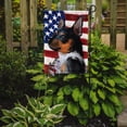 thumbnail image 2 of Teddy Roosevelt Terrier American Flag Garden Flag, 2 of 3