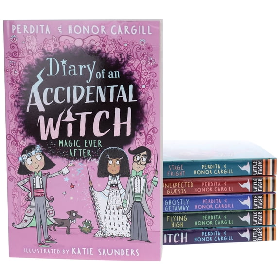 Diary of an Accidental Witch By Honor and Perdita Cargill 6 Books - Ages 8-10 - Paperback