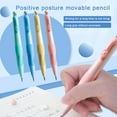 thumbnail image 2 of Musbetu Mechanical Pencil Set Corrects Grip Posture Pencil Set with 2.0MM Refill Soft Silicone Grip Pencil with Sharpener for Kids Writing Drawing Home Office Classroom, 2 of 7