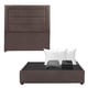 thumbnail image 1 of Box Base Cama Queen Size+Cabecera Blend Chocolate+Almohada Royal Twin+Protector Lux+Sabanas Royal, 1 of 8