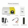 thumbnail image 3 of HD 1080P Mini Projector LED Portable Small Projector with HDMI & WiFi, 3 of 5