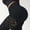 #138-Black, variant on Wowcloth Women's Mesh Yoga Leggings, High-Waisted with Tummy Control and Butt-Lifting, Breathable for Outdoor Sports and Fitness