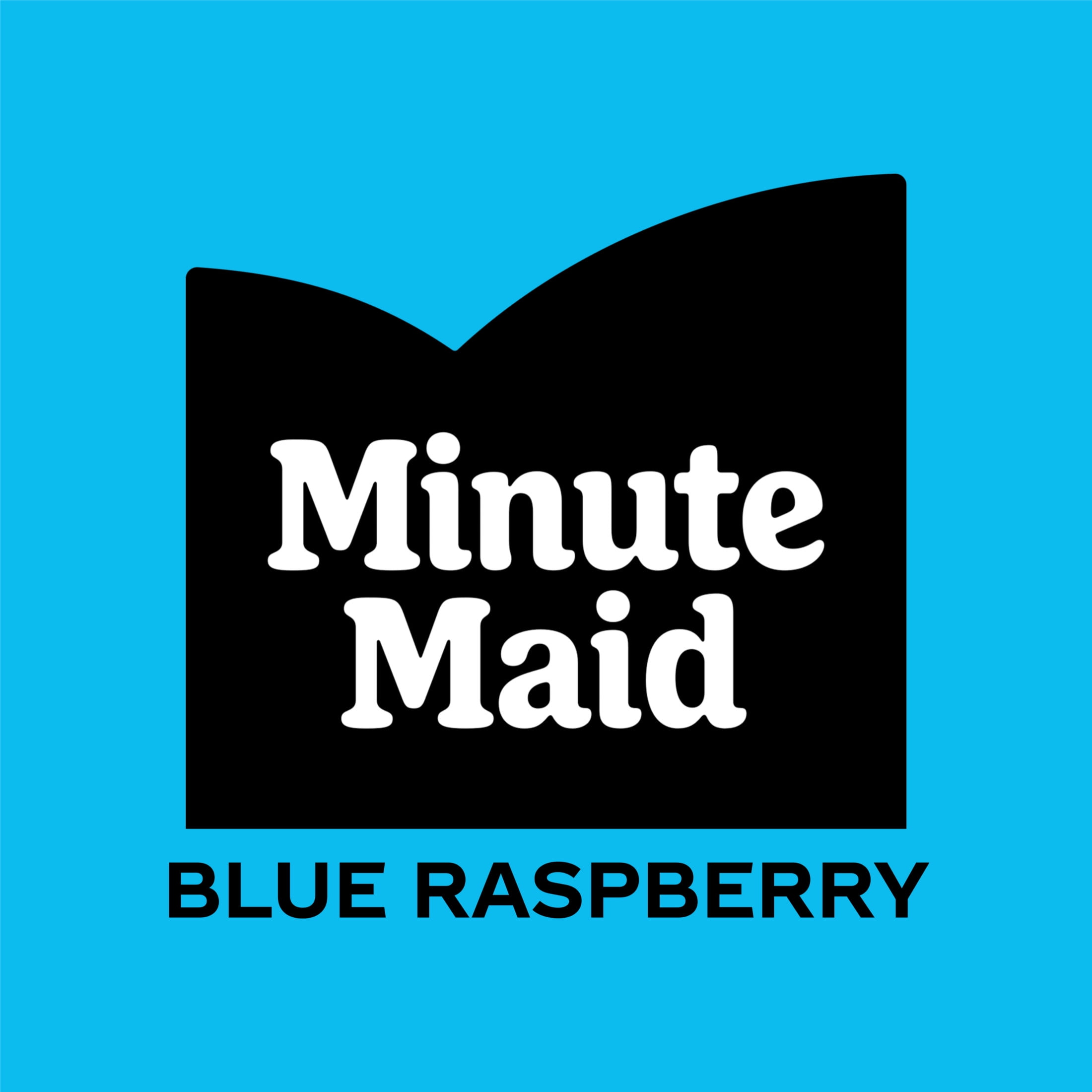 Minute Maid Blue Raspberry Juice Drink Bottles, 12 fl oz, 6 Pack