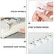 thumbnail image 4 of 8pcs Conveniente Sticky Caster Rueda Adhesiva Muebles Muebles Ruedas Caster, 4 of 4