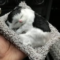 thumbnail image 4 of Adorable Toy Mini Cat in Mattress with Meow Sounds Sleeping Kitty Toy for Kids Boys Girls Cute Interactive Pet, 4 of 4