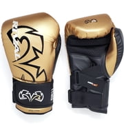 RIVAL Boxing RB11 Evolution Hook and Loop Bag Gloves - Medium - Gold