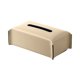 thumbnail image 2 of Caja de pañuelos de cuero negro de alta calidad para sala de estar, mesa de centro, elegante y extravagante, caja de servilletas abreviada, comercial, de PU, cuadrada, de azúcar, colorida., 2 of 6
